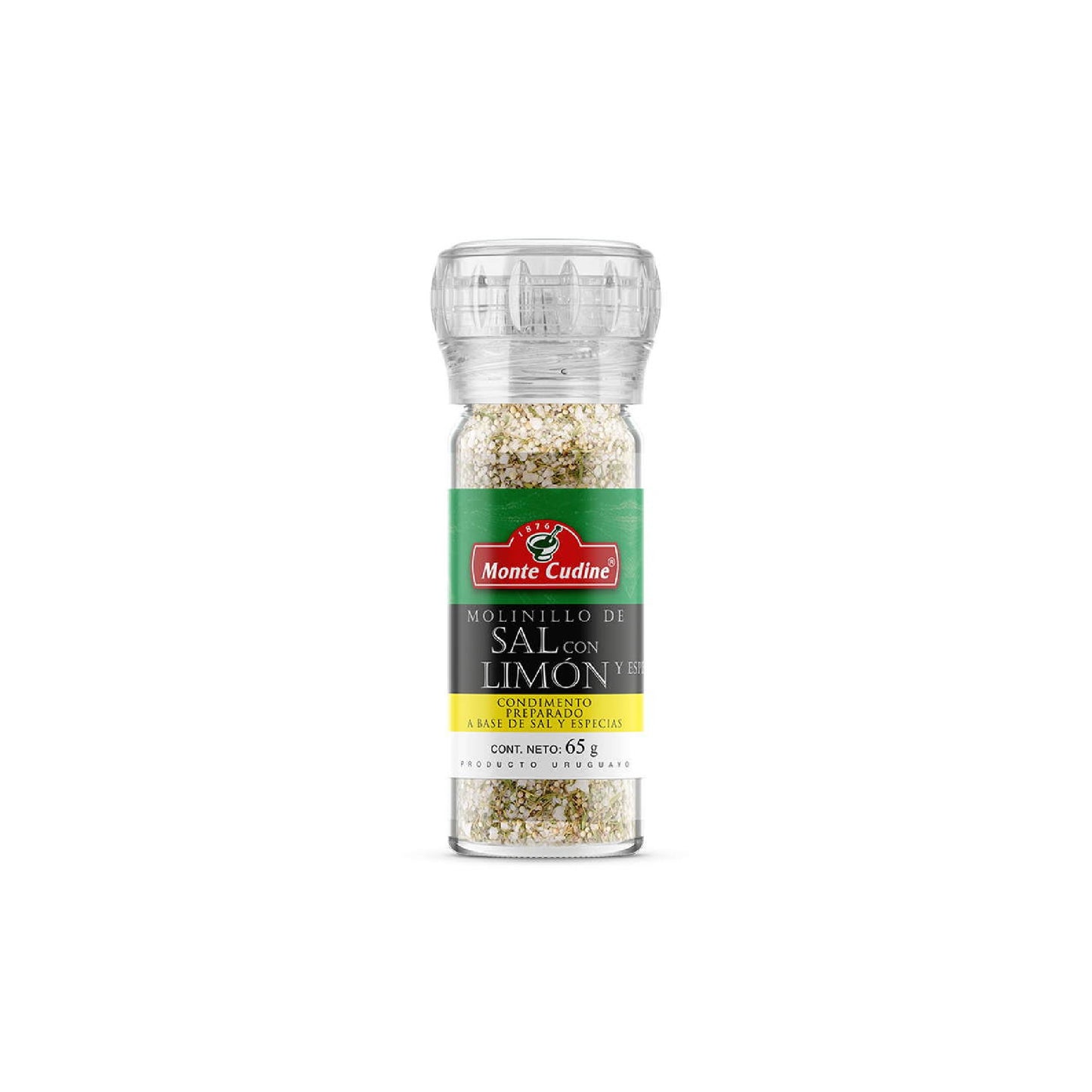 Molinillo Monte Cudine Sal Con Limon Y Especias 65 G