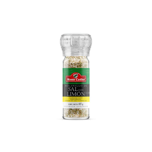 Molinillo Monte Cudine Sal Con Limon Y Especias 65 G