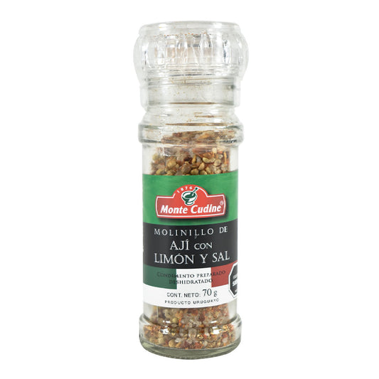 Molinillo Monte Cudine Aji Con Limon Y Sal 70 G