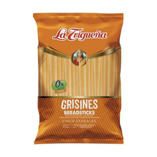 Grisines La Trigueña Cinco Cereales 130 G