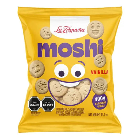 Galletas Dulces Moshi La Trigueña Vainilla 400 G