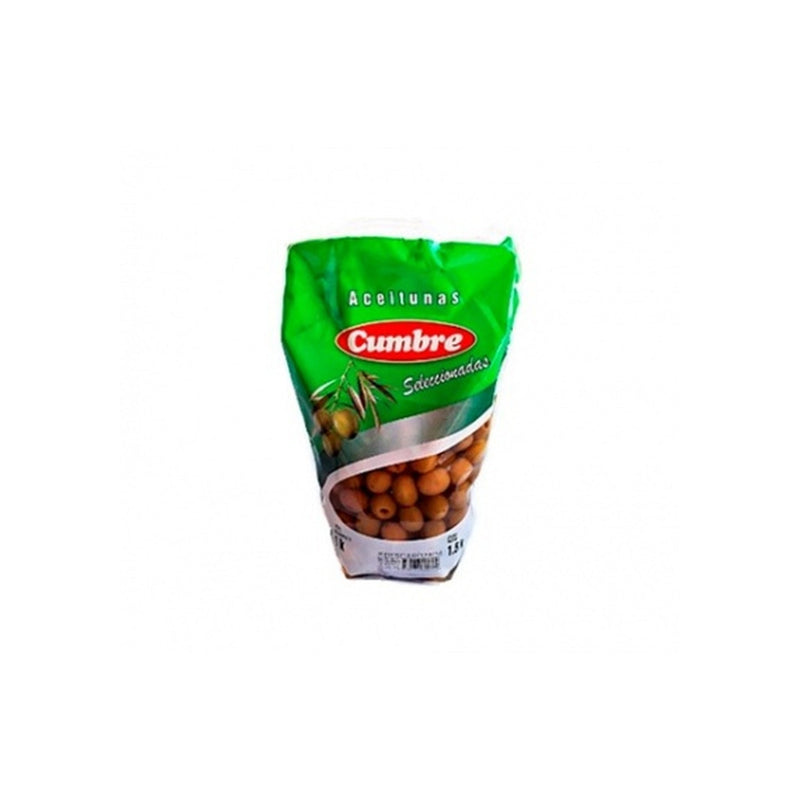 Aceitunas Con Carozo Cumbre Peso Escurrido 1 Kg