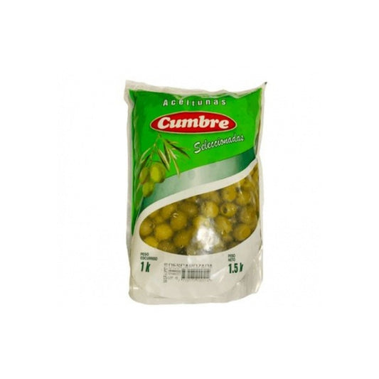 Aceitunas Descarozada Cumbre Peso Escurrido 1 Kg