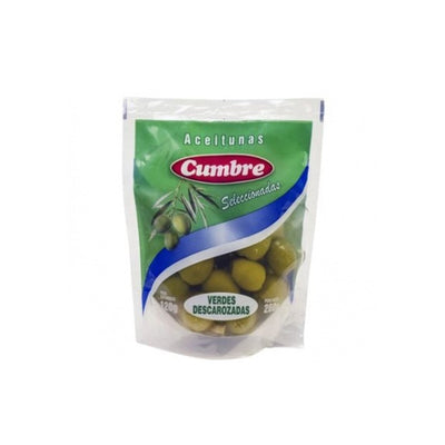 Aceitunas Sin Carozo Cumbre 120 G Peso Escurrido
