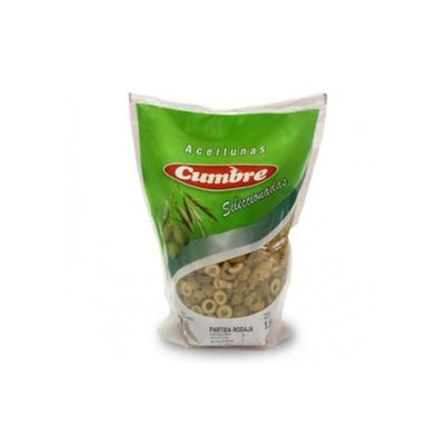 Aceitunas Cumbre Rodajas Partidas 1 Kg