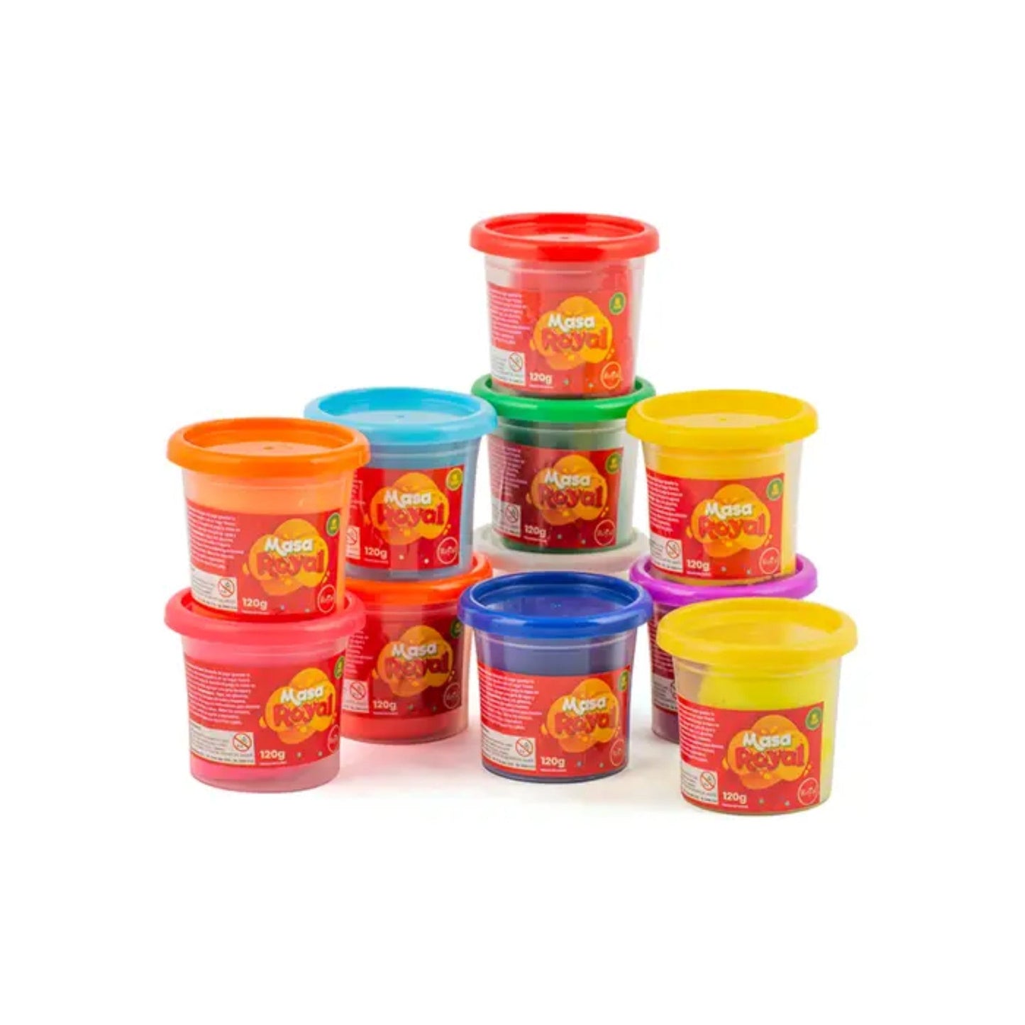 Masa Royal En Pote De 120 G Azul