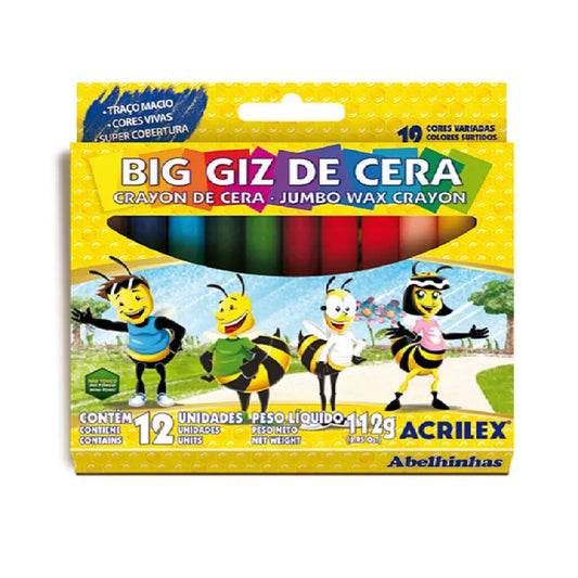 Crayola Acrilex Gruesa X 12 Unidades