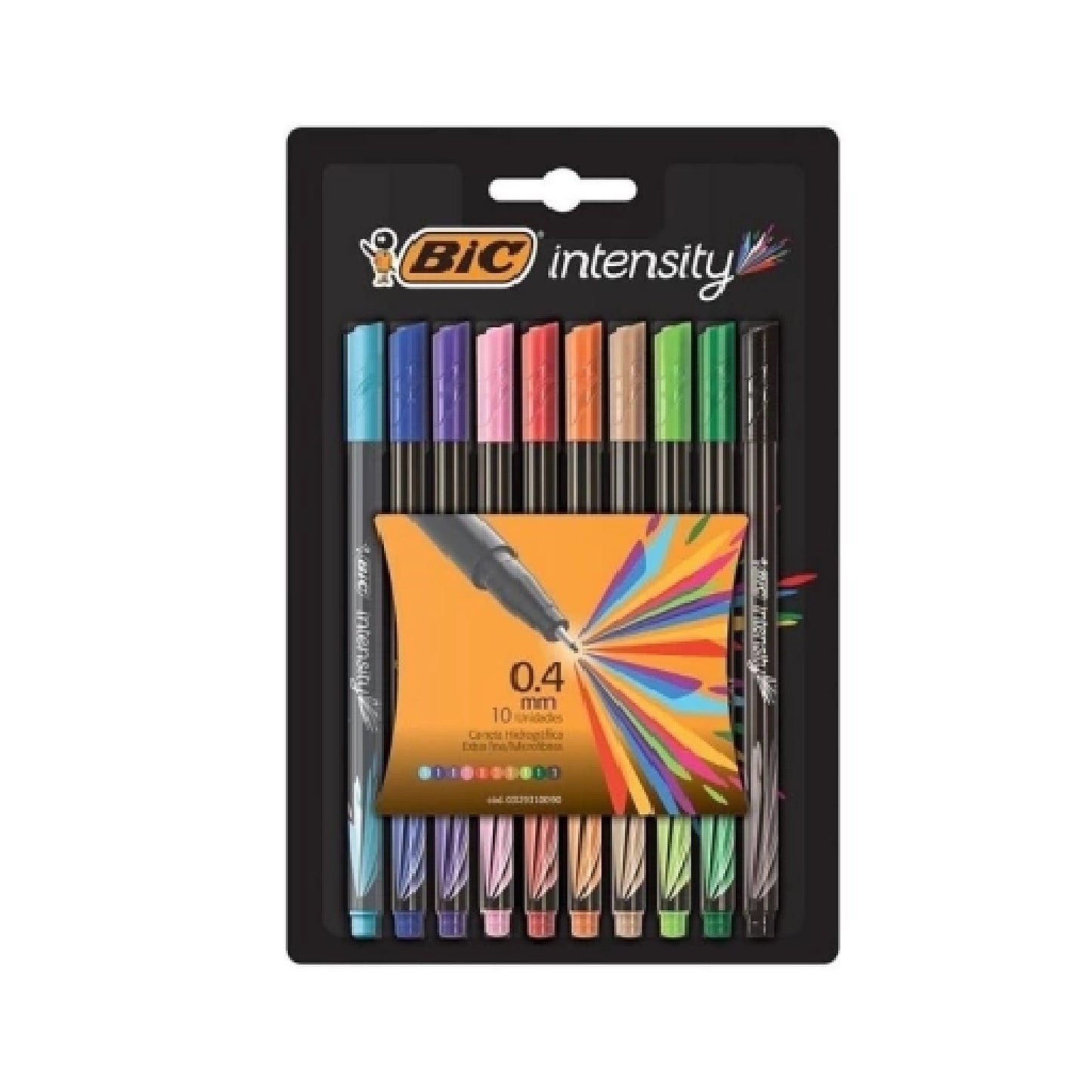 Microfibra Bic Intensity Blister X 10 Surtidas