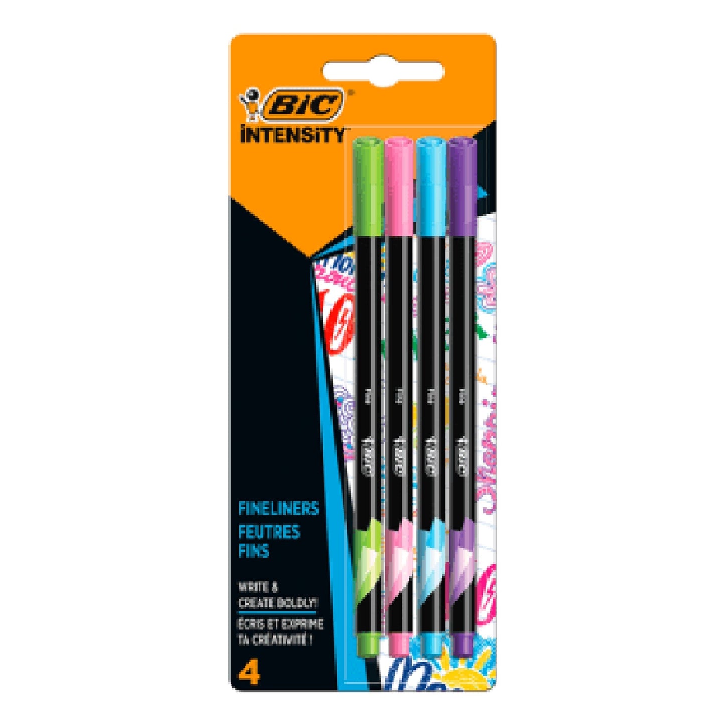 Microfibras Bic Intensity Rainbow X 6