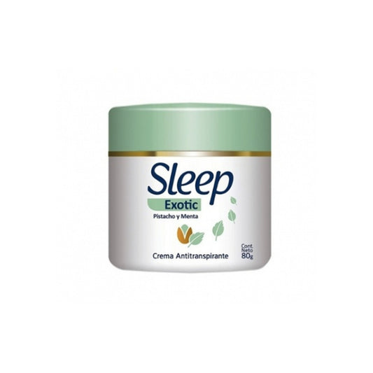 Desodorante Sleep Exotic Pistacho Y Menta Crema 80 G